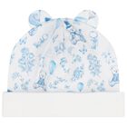 Boys White & Blue Toile Babygrow Set, 1, hi-res