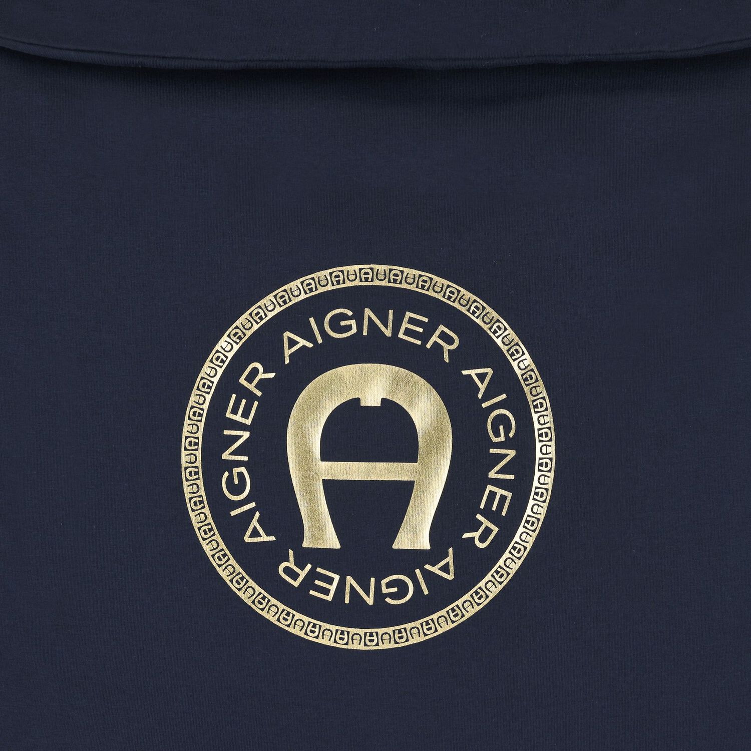 Baby Boys Navy Blue & Gold Logo Nest, 2, hi-res image number null
