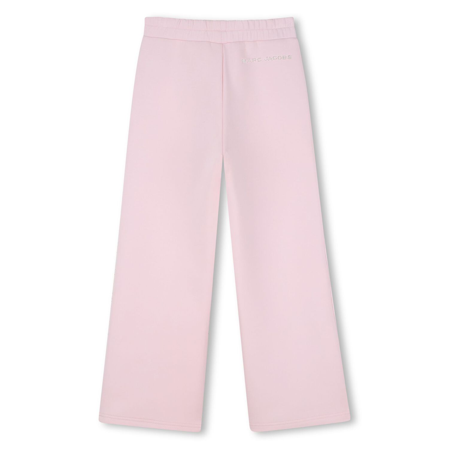 Girls Pink Embellished Logo Joggers, 1, hi-res