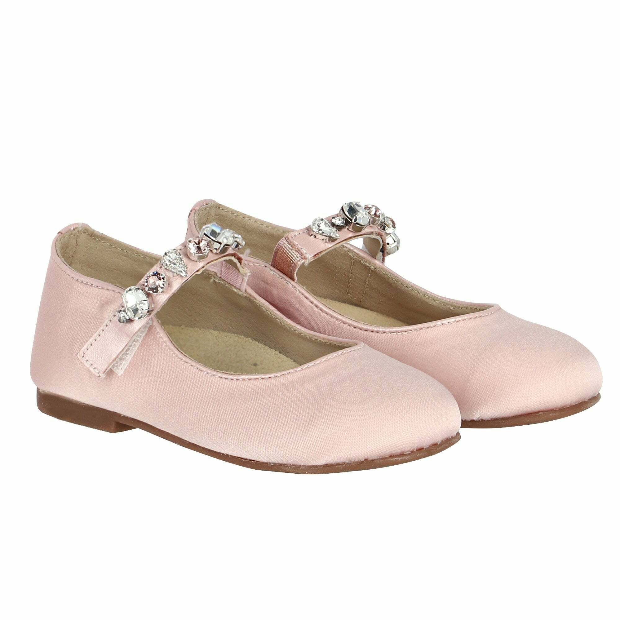Swarovski baby shoes pink online
