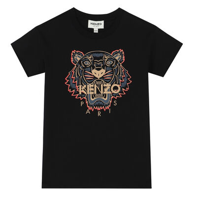 Black Logo Tiger T-Shirt