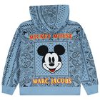 Blue Bandana Disney Hooded Zip Up Top, 1, hi-res