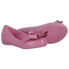 Girls Lilac Bow Jelly Shoes, 2, hi-res