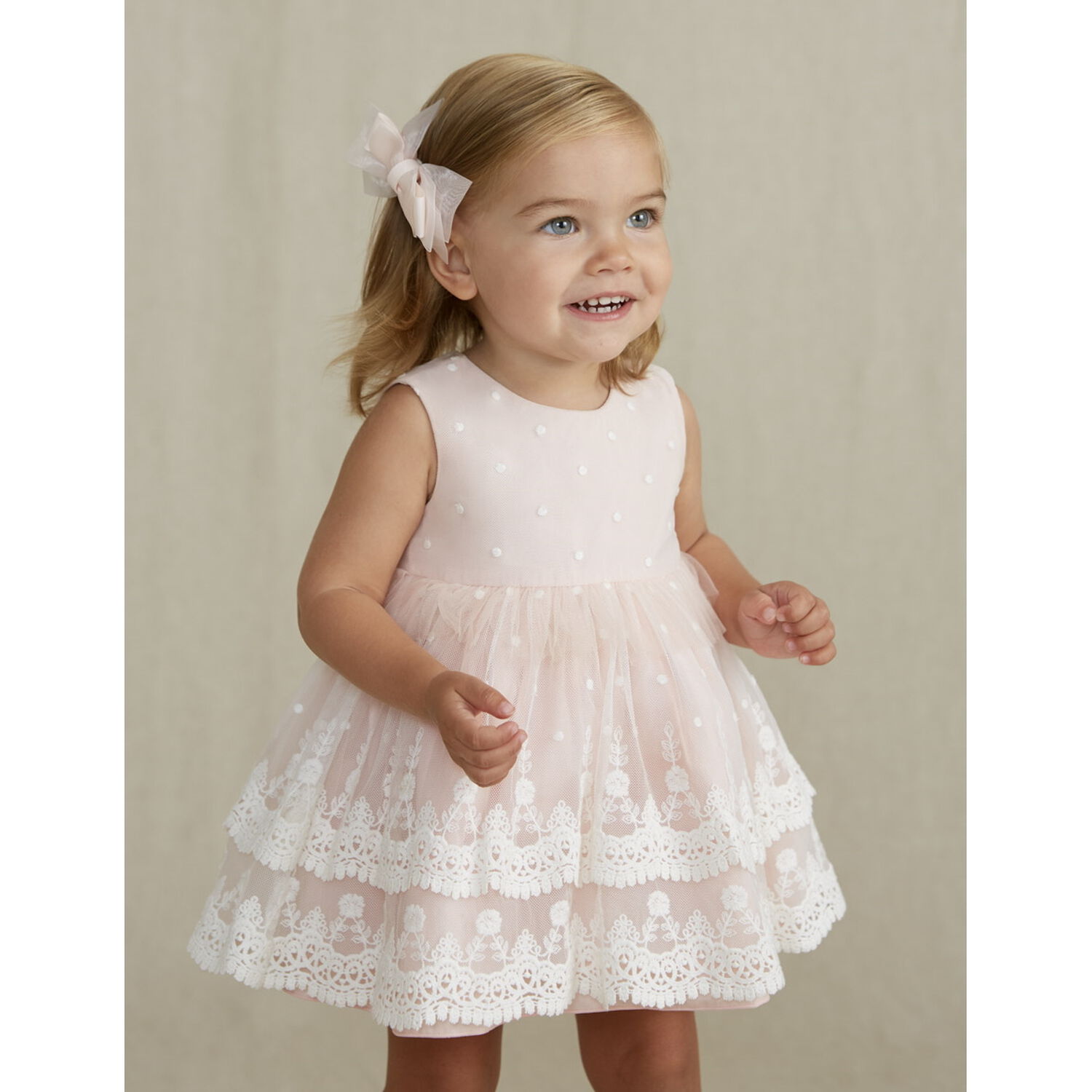 طقم فستان باللون الزهري, 1, hi-res image number null