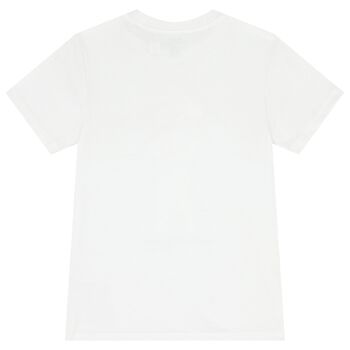 Boys White Polo Bear T-Shirt