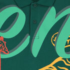 Boys Green Logo Polo Shirt, 1, hi-res