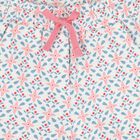 Girls White Floral Shorts, 1, hi-res