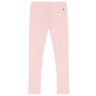Girls Pink Logo Leggings Set, 2, hi-res