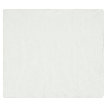 White Kangaroo Baby Blanket