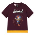 Younger Boys Burgundy Woody Disney Shorts Set, 1, hi-res