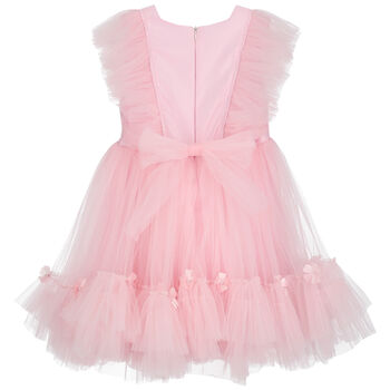 Girls Pink Tulle Dress
