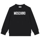Black Logo Sweatshirt, 1, hi-res