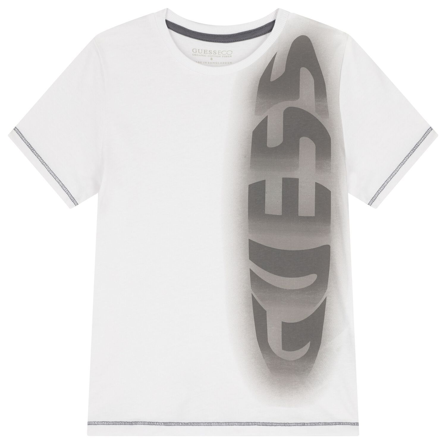 Boys White Logo T-Shirt, 1, hi-res image number null