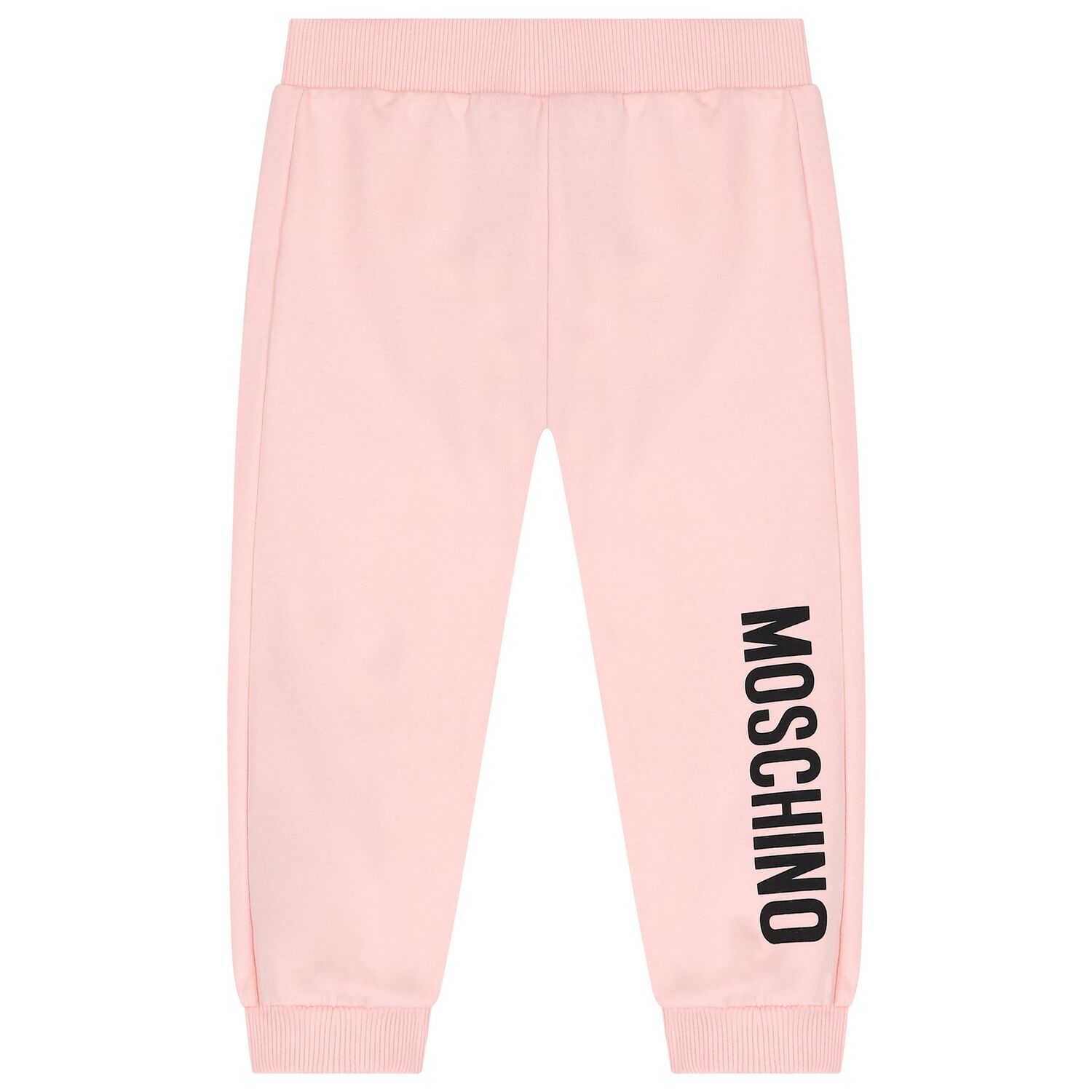Younger Girls Pink Logo Joggers, 1, hi-res