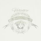 Ivory & Gold Medusa Logo Baby Blanket, 1, hi-res