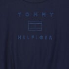 Girls Navy Logo T-Shirt, 1, hi-res