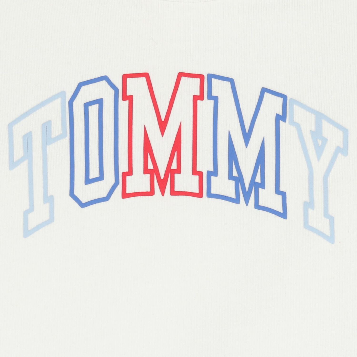 Younger Boys White Logo T-Shirt, 1, hi-res