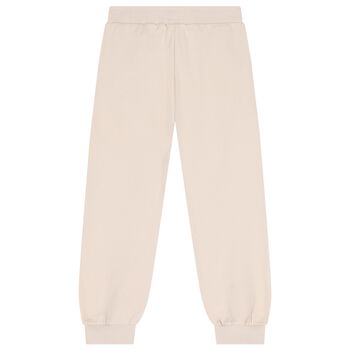 Girls Ivory & Black Teddy Bear 3 Piece Tracksuit