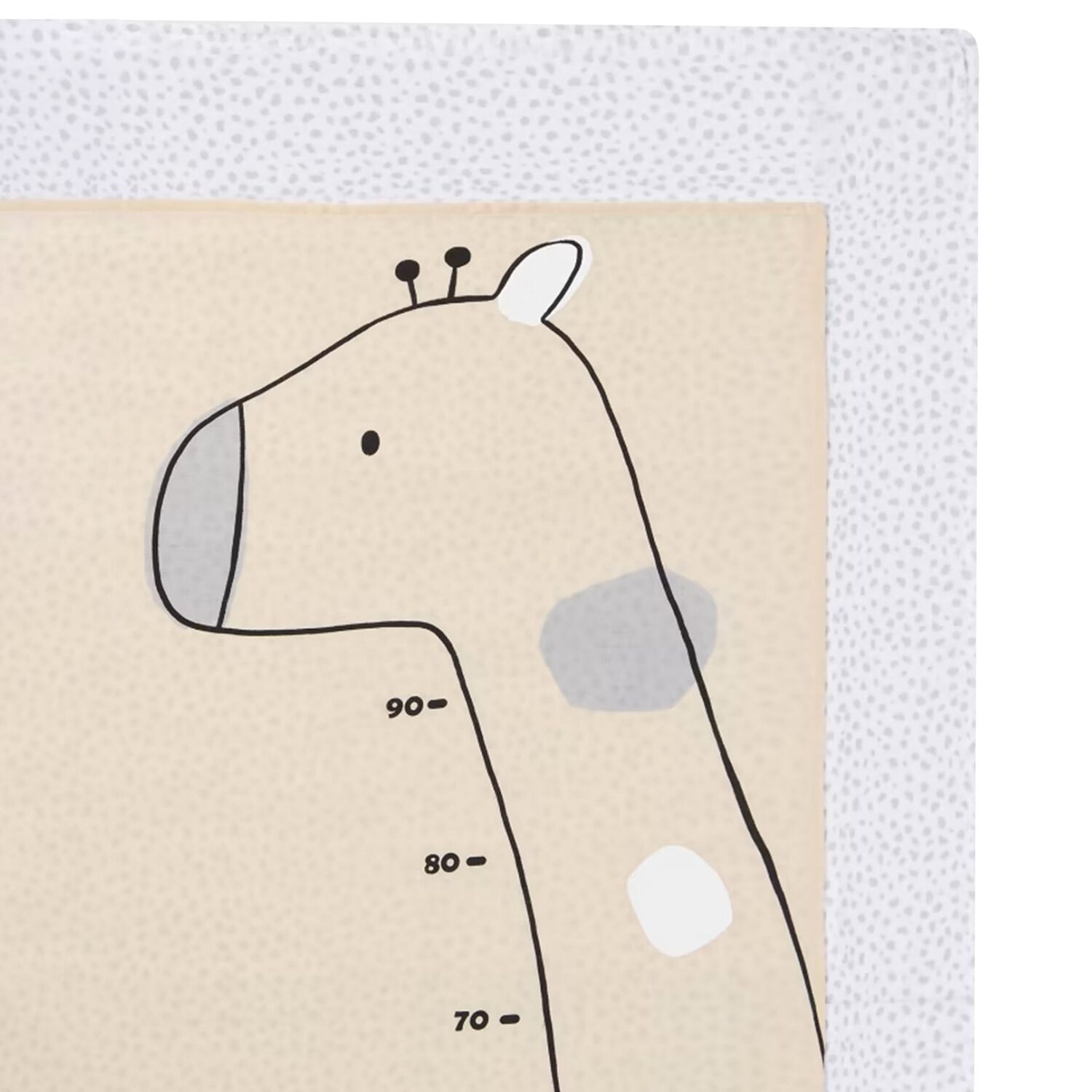 White & Beige Baby Muslin Swaddles ( 2-Pack ) , 1, hi-res