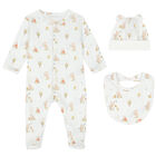 White Bear Babygrow Set, 1, hi-res