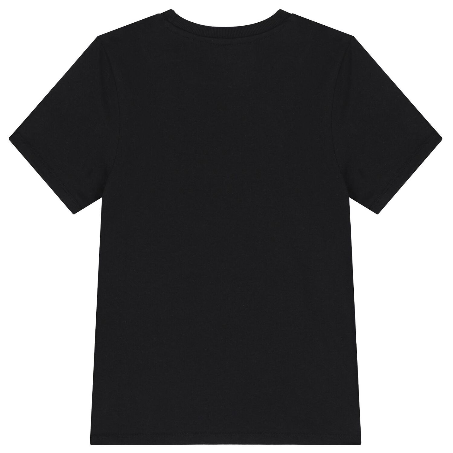 Boys Black Logo T-SHirt, 3, hi-res image number null