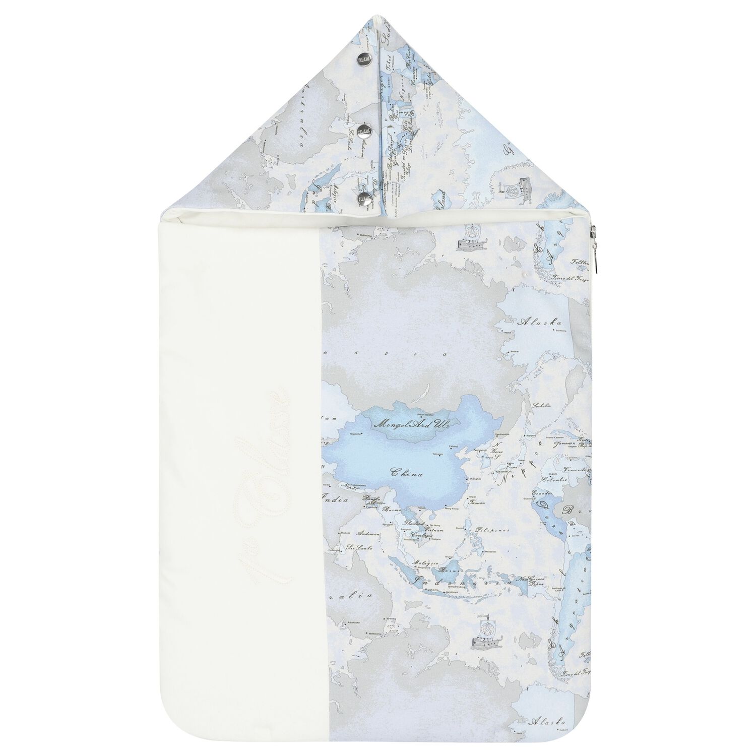 مدس أولاد بطبعة خريطة باللون  الأزرق والرمادي للأطفال , 1, hi-res