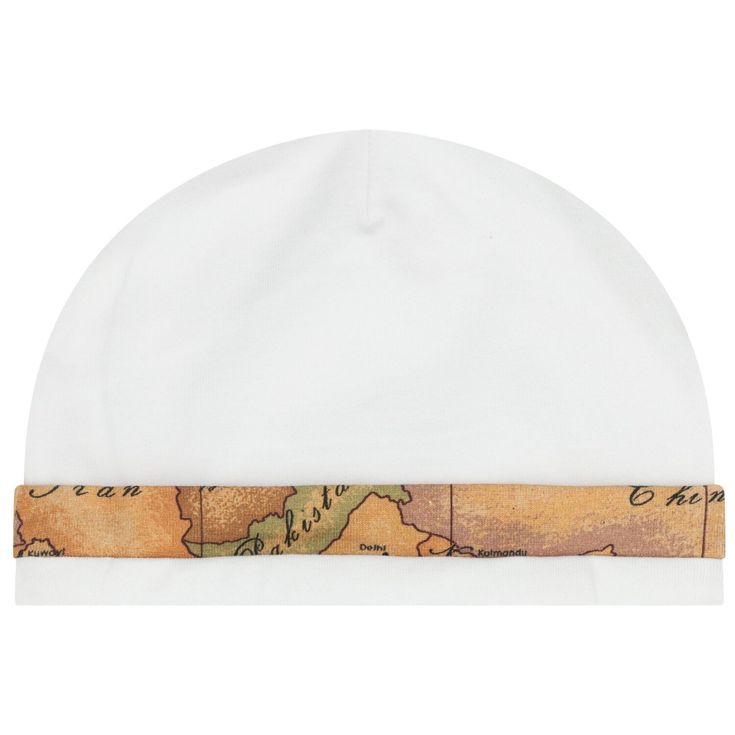 White & Beige Geo Map Babygrow Gift Set , 2, hi-res