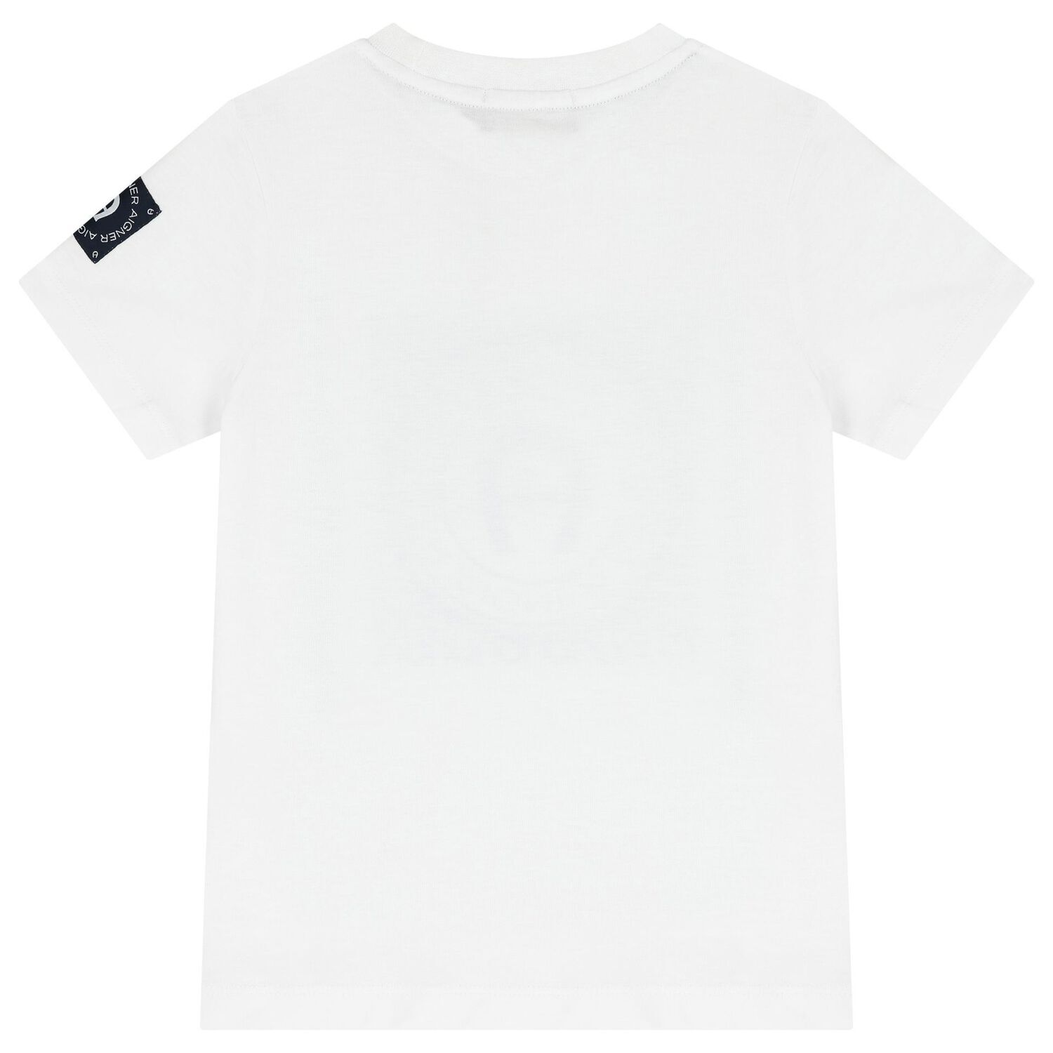 Boys White Logo T-Shirt, 2, hi-res image number null