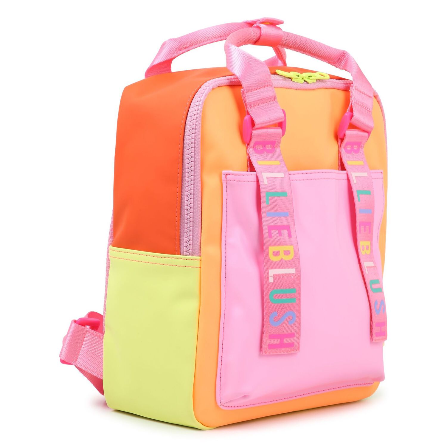 Girls Multi-Coloured Logo Backpack, 1, hi-res