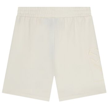 Boys Ivory Logo Shorts
