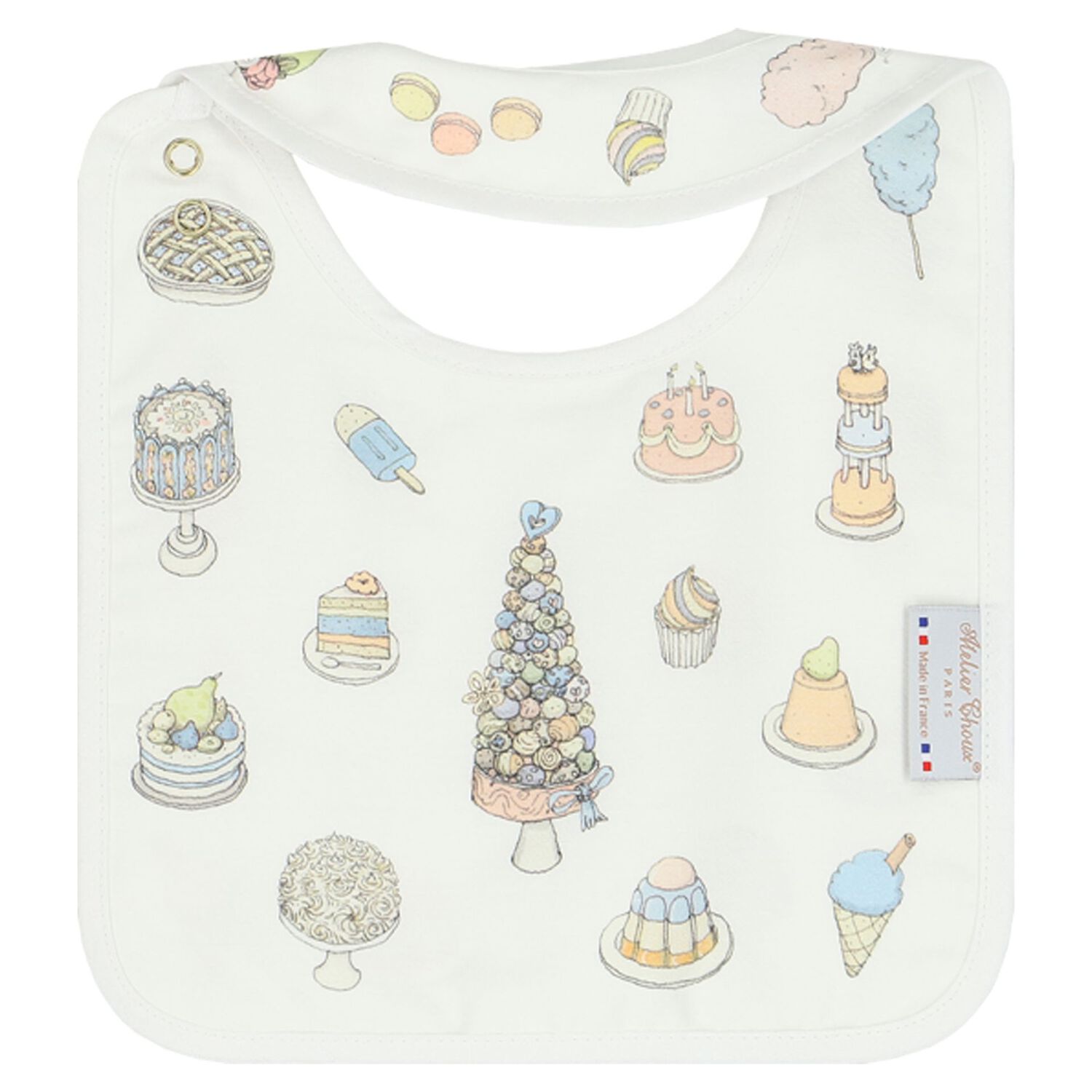 Ivory Cake Babygrow Gift Set, 1, hi-res image number null