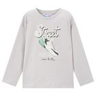 Boys Grey Long Sleeve Top, 2, hi-res
