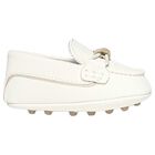 Baby Boys Ivory Suede Pre Walker Moccasins, 3, hi-res