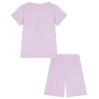 Girls Purple Disney Shorts Set, 1, hi-res