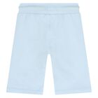 Younger Boys Blue Logo Shorts Ser, 1, hi-res