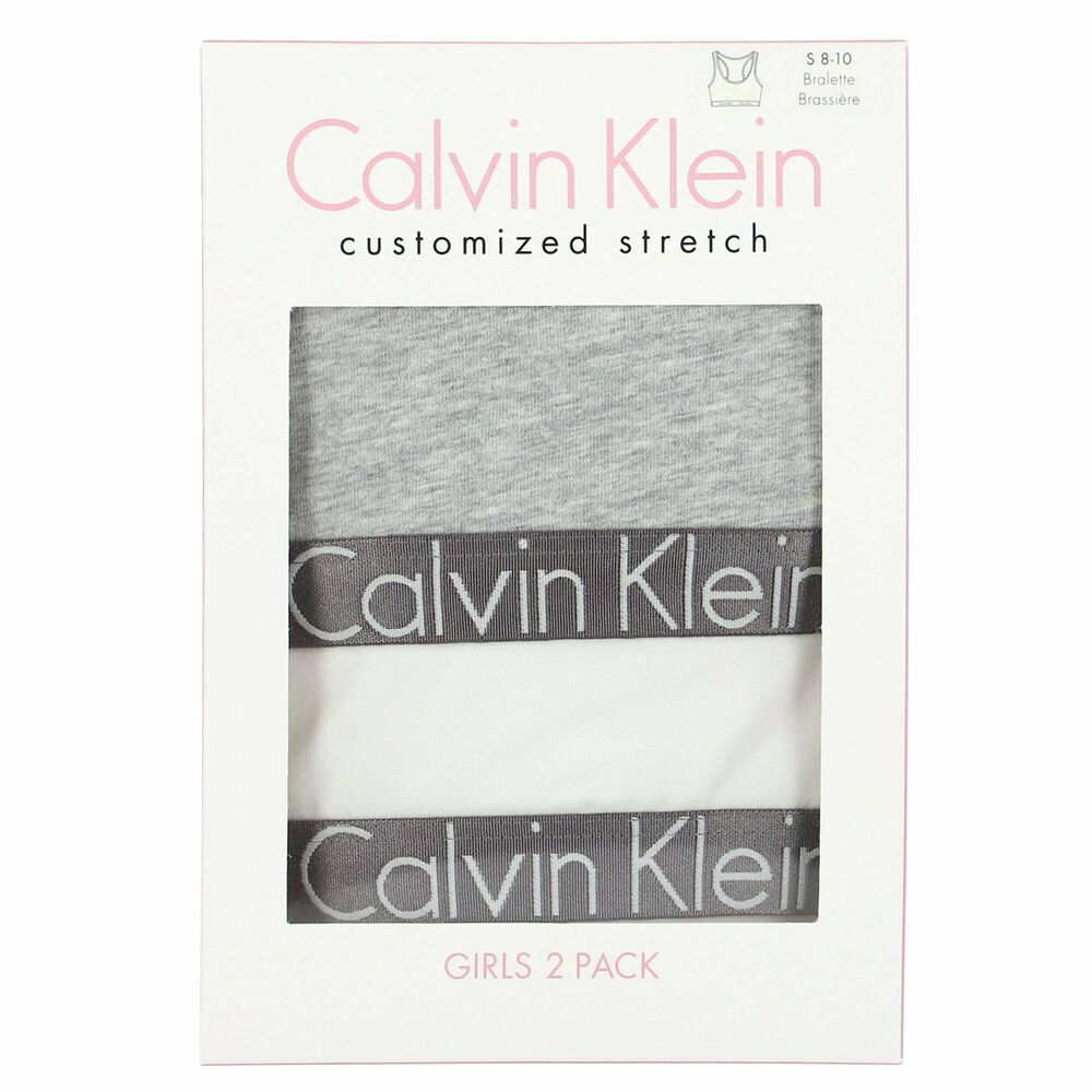 Bra 2-pack G80G800570 - Calvin Klein Kids