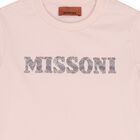 Girls Pink Logo T-Shirt, 1, hi-res