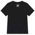 Boys Black Teddy Bear T-Shirt, 2, hi-res