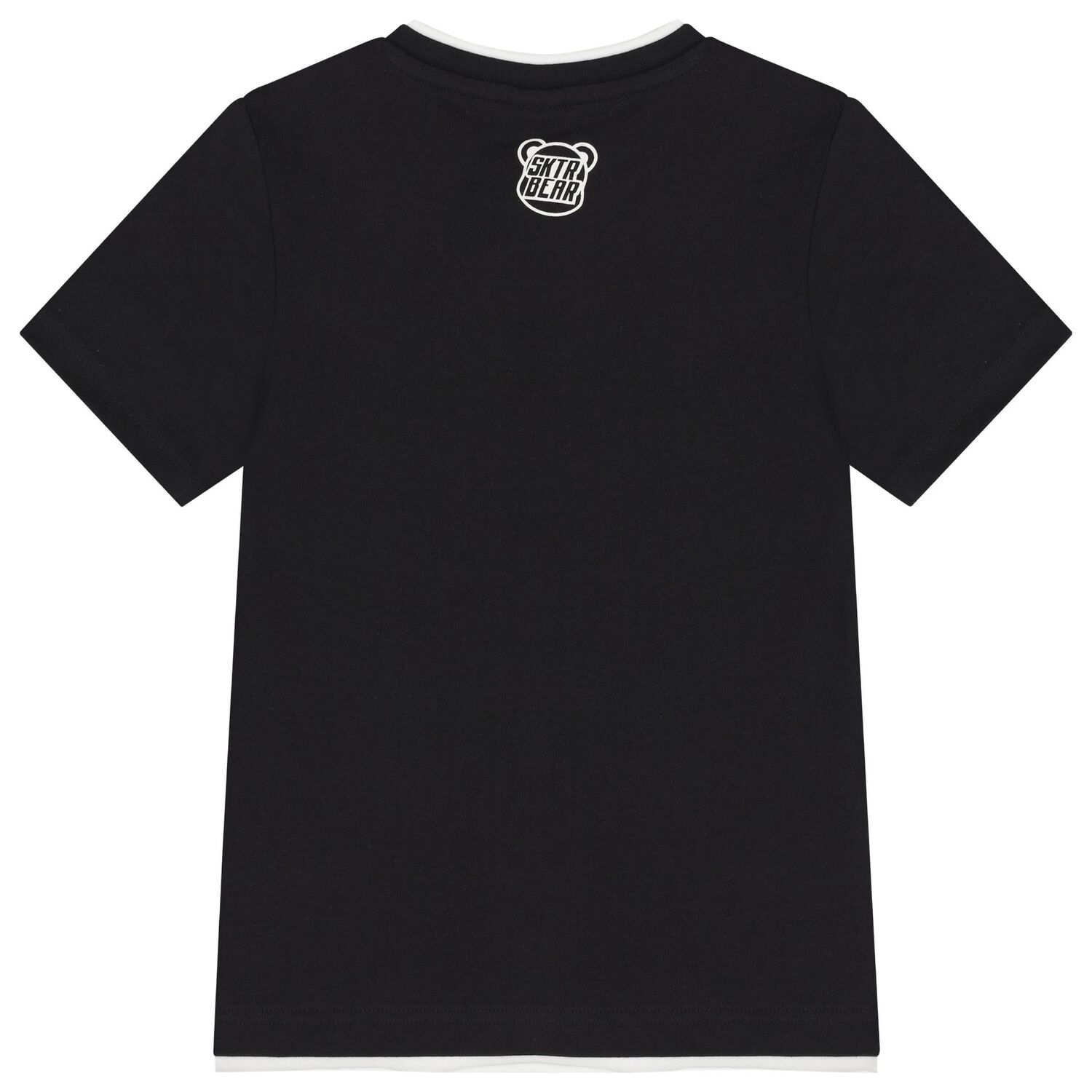 Boys Black Teddy Bear T-Shirt, 2, hi-res image number null