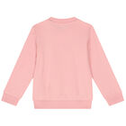 سويت شيرت بشعار تيدي باللون الوردي, 3, hi-res