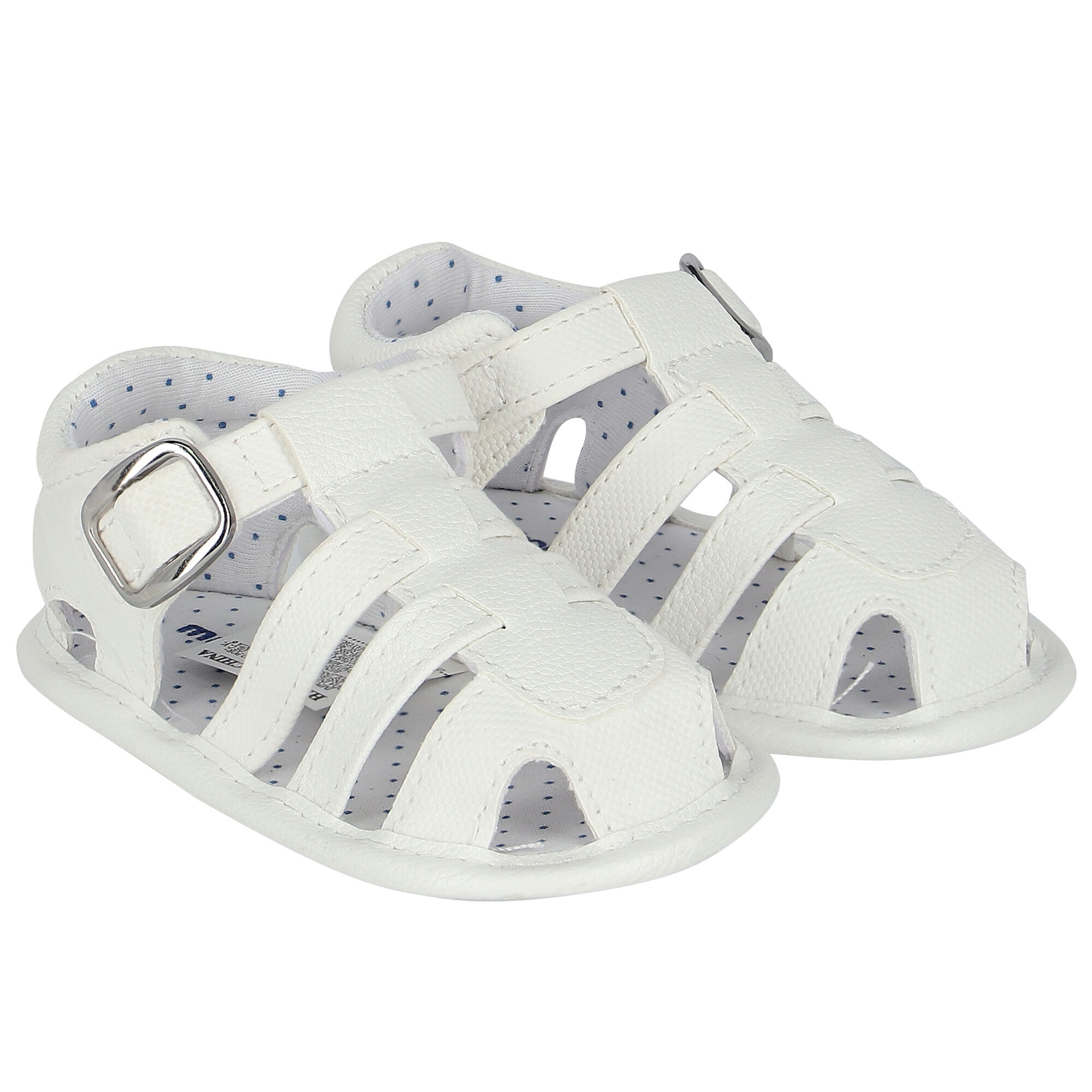 Mayoral Baby Boys White Sandals Junior Couture