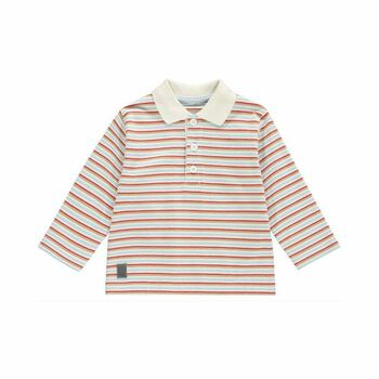 Boys Striped Polo Shirt