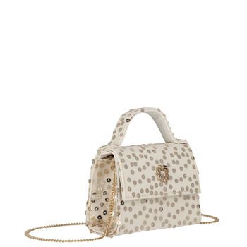Girls Gold Sequin Handbag