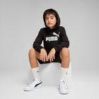 Boys Black & White Logo Hooded Top, 1, hi-res