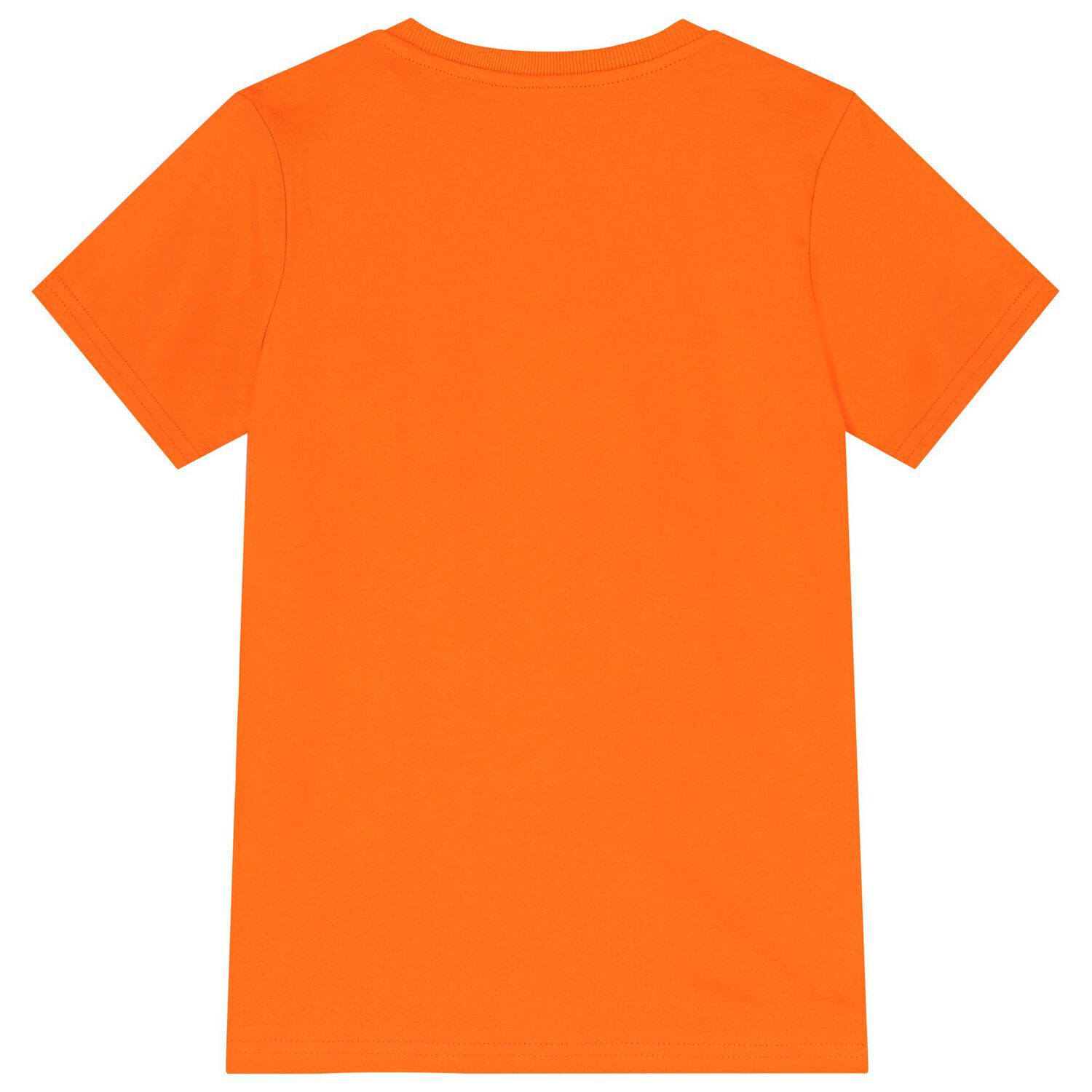Boys Orange Logo T-Shirt, 1, hi-res