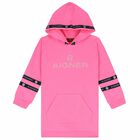 Girls Pink & Gold Logo Dress, 1, hi-res