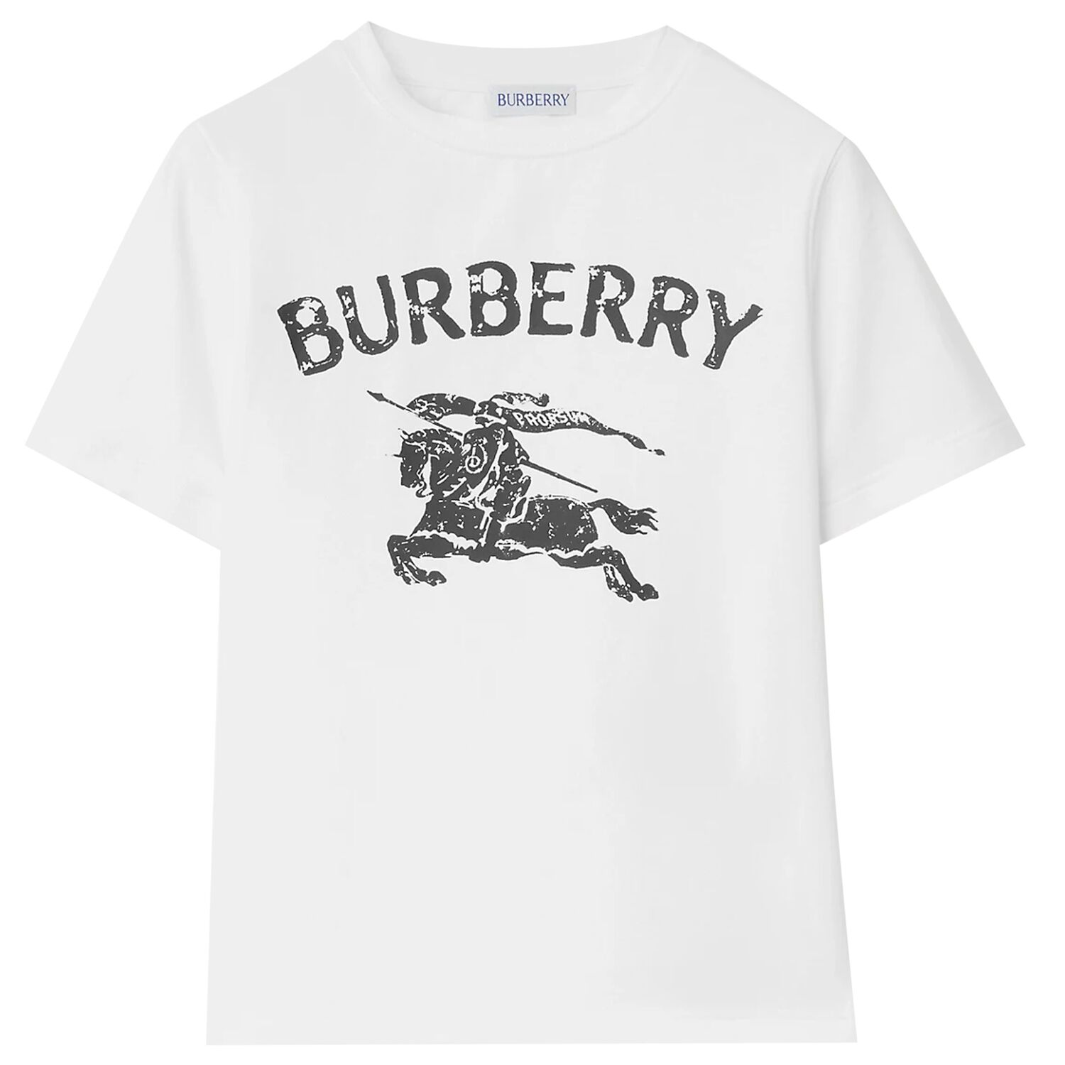 Boys White EKD Logo T-Shirt, 1, hi-res
