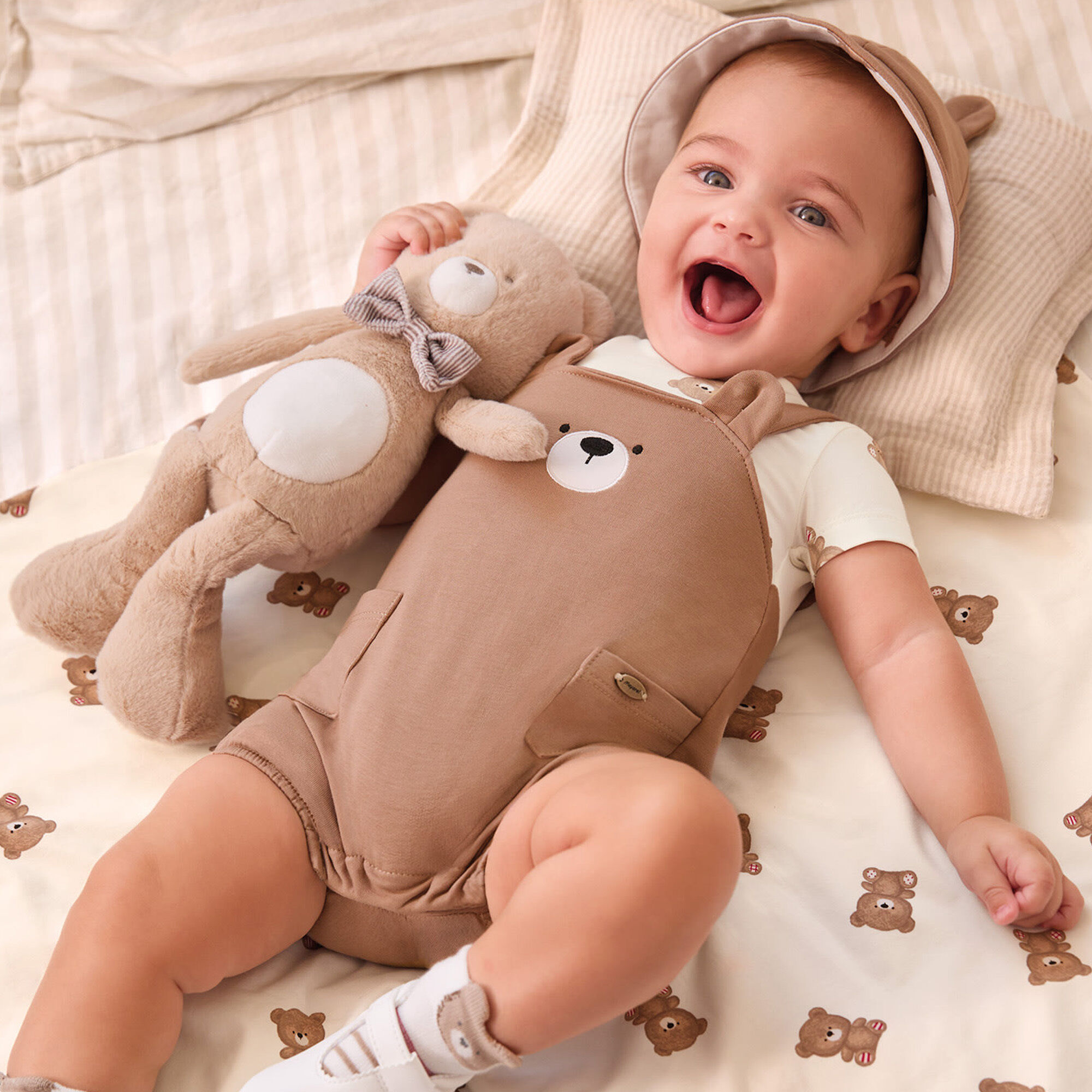 Teddy bear romper sales baby