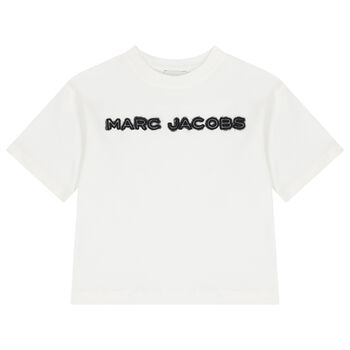 Boys White Logo T-Shirt