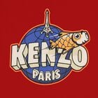 تيشيرت اولاد بالشعار باللون الاحمر , 1, hi-res